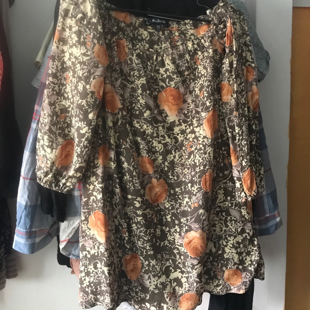 For love and lemons off the shoulder dress
